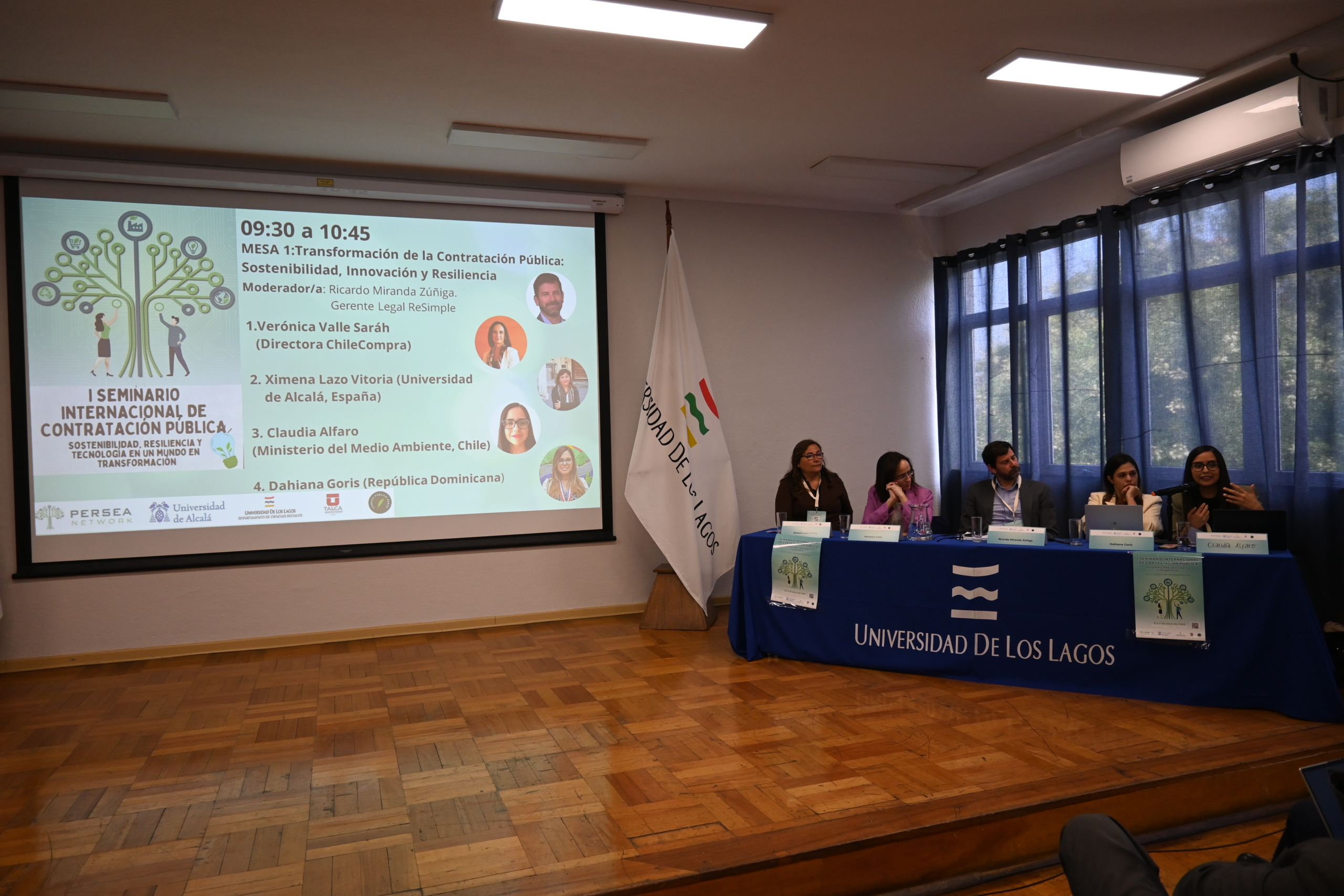 Universidad de Los Lagos lidera el I Seminario Internacional de Contratación Pública en Santiago