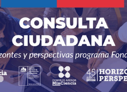 Consulta ciudadana sobre Fondecyt a investigadores e investigadoras