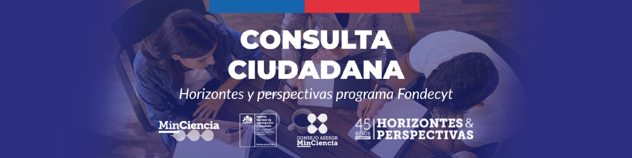 Consulta ciudadana sobre Fondecyt a investigadores e investigadoras