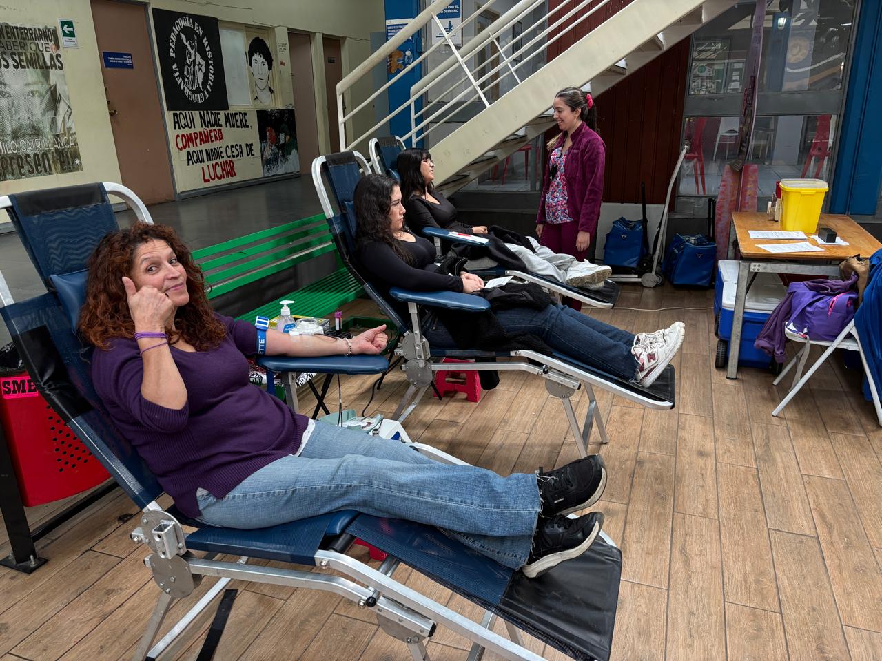 Tecnología Médica participó en colecta de sangre