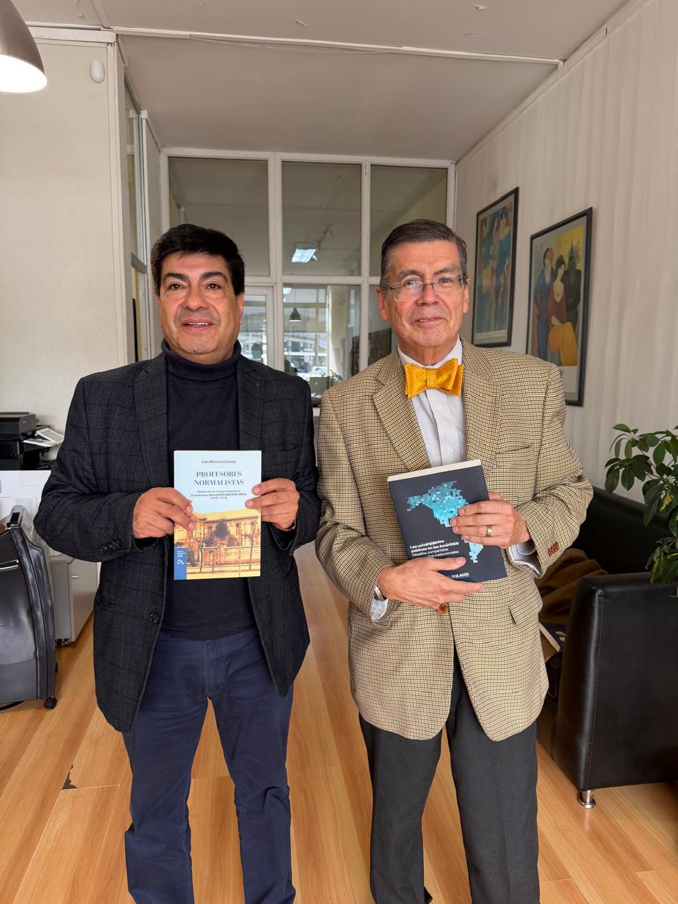 Ex rector de la U de Chile visita a la ULagos