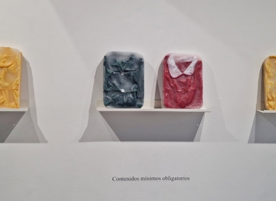 Galería La Caracola inauguró dos exposiciones sobre la memoria y la crítica social