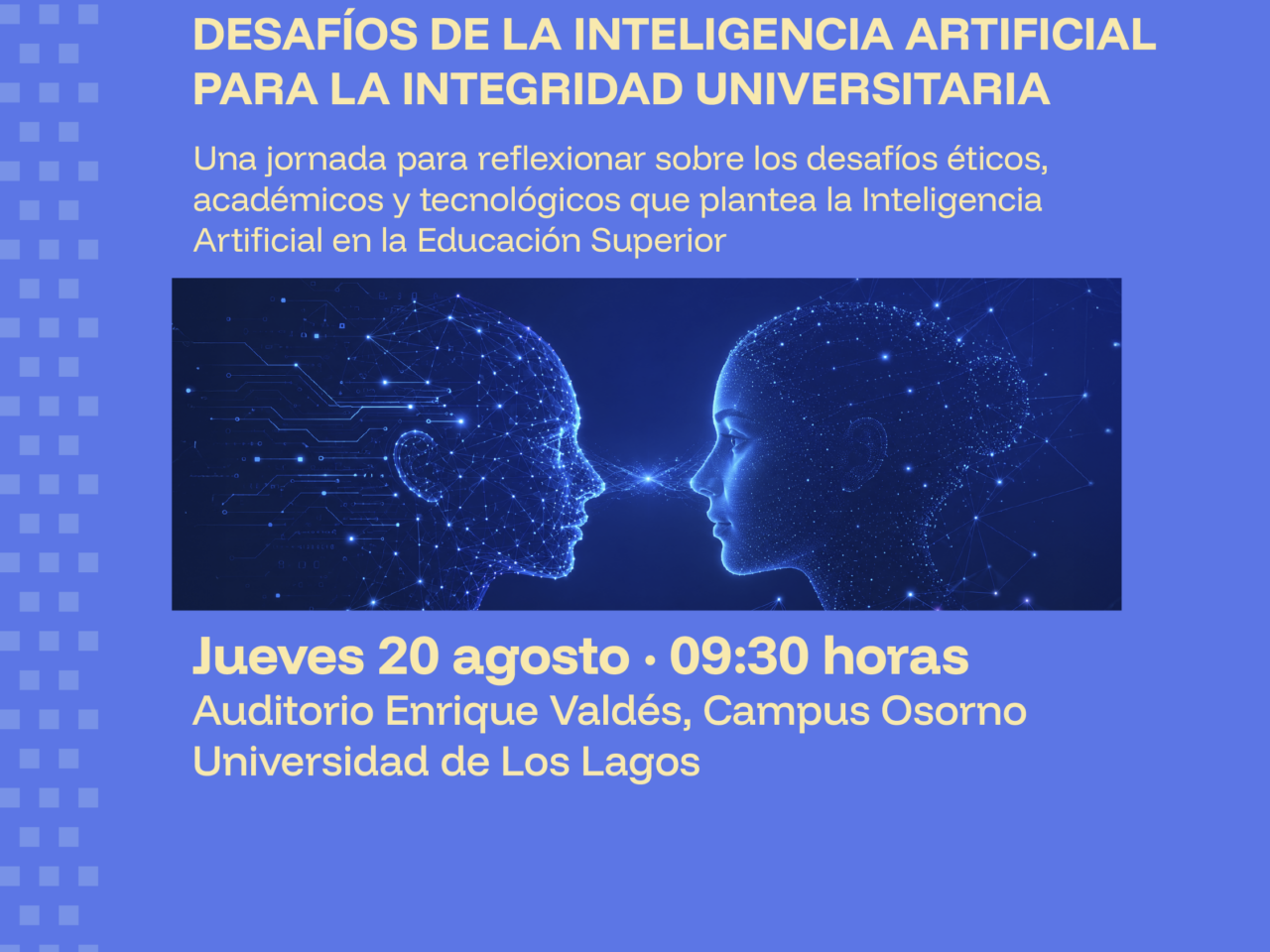 ULagos invita al seminario «Desafíos de la IA para la Integridad Universitaria»