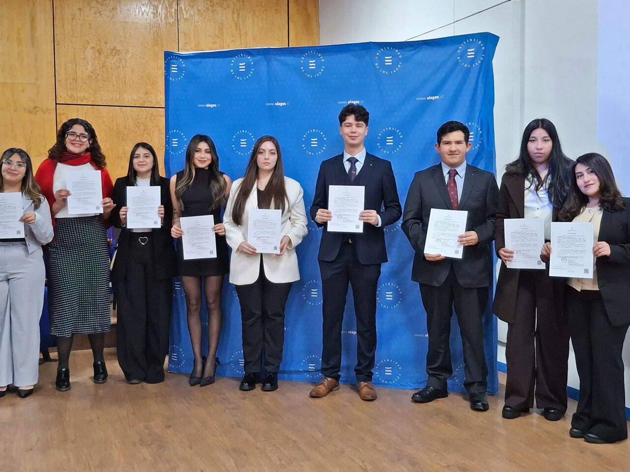 Estudiantes de Derecho protagonizaron la primera ceremonia de Ius Postulandi en Campus Puerto Montt
