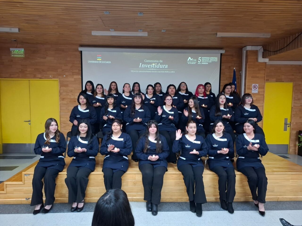 Futuras técnicas en Educación Parvularia reafirman su vocación en ceremonia de Investidura 2026