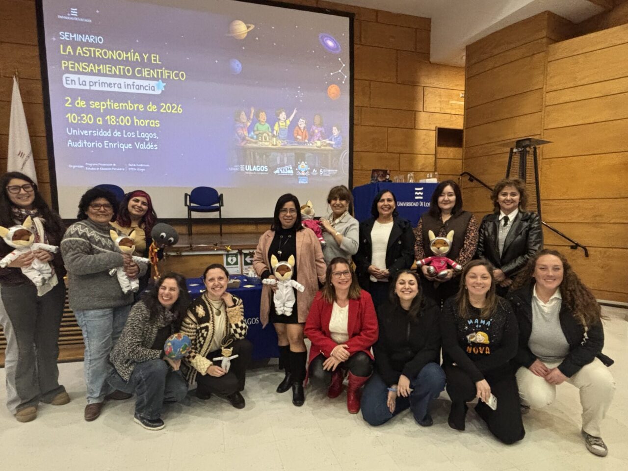 ULagos y Fundación Pequeñas Grandes Estrellas realizan exitoso seminario para llevar la astronomía a la primera infancia