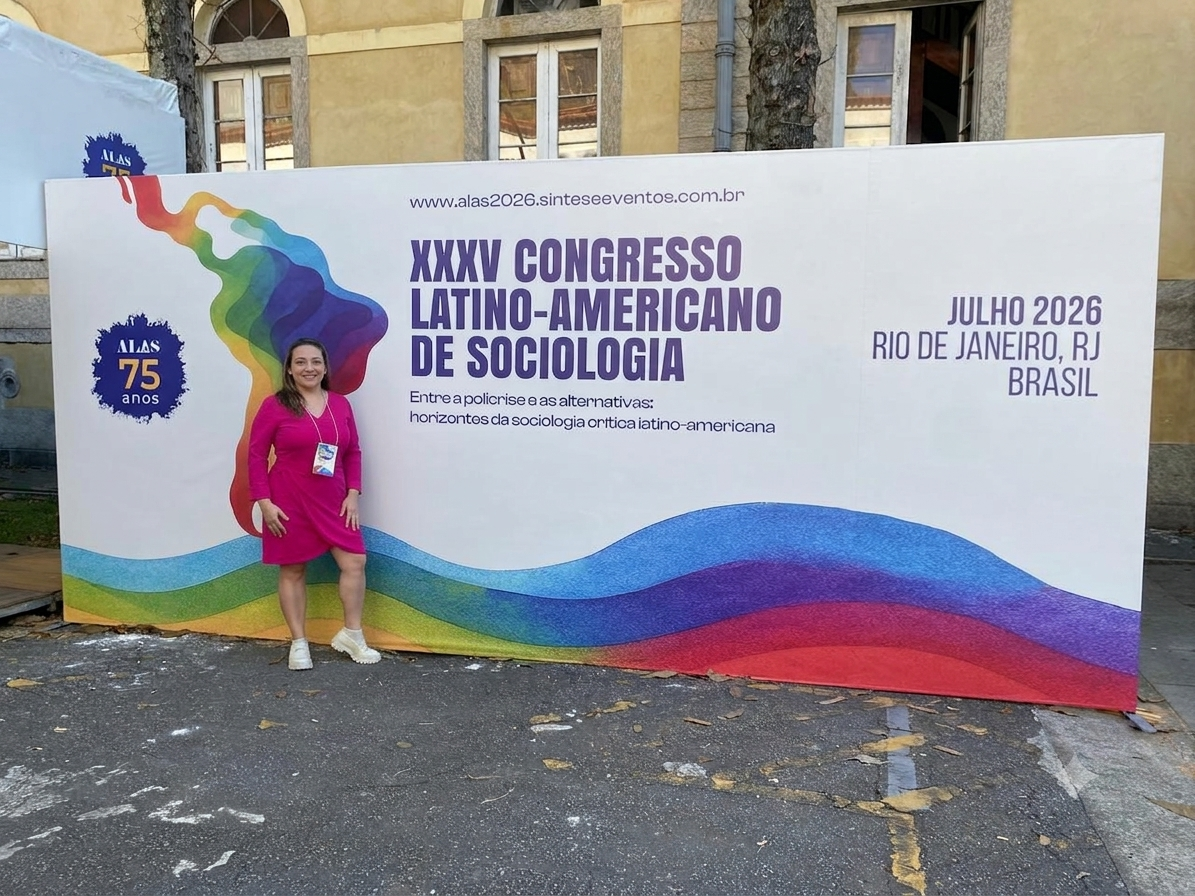 Académica ULagos presentó investigación sobre mérito educativo en Congreso Latinoamericano de Sociología realizado en Brasil