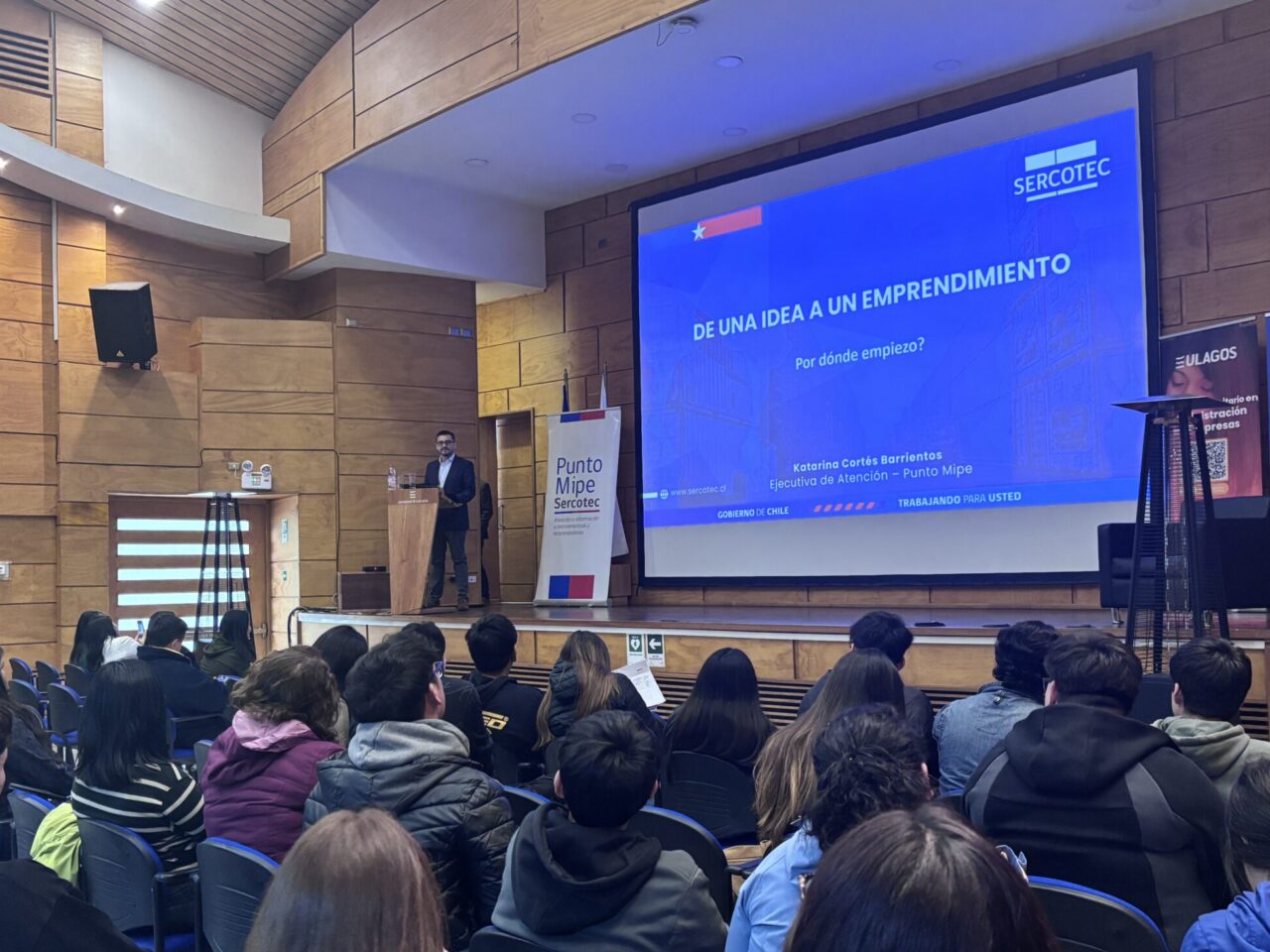 Estudiantes de Administración ULagos reciben herramientas clave de Sercotec